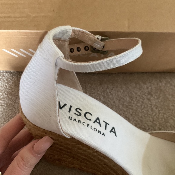 Viscata Barcelona size 38 (7.5-8) white - Picture 13 of 16